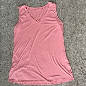 Sampeel Long Coral Tank Top